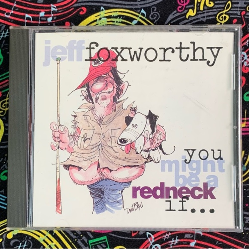 Jeff Foxworthy. You Might Be A Redneck if… 1993. CD.